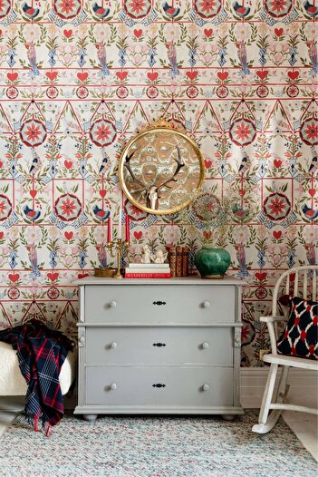 Piksel Grafik Pixroll Collection Birdhouse Wall Covering - Wall Sticker