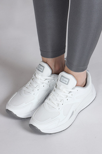 Jump 28099 White Women's Sneaker Casual Sneakers