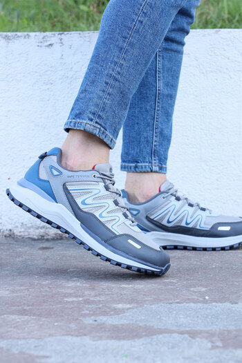 Jump 29066 Brown - Gray Men's Outdoor Sneakers