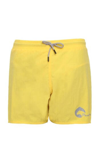 Panthzer Men's Yellow Bonito Swim Shorts