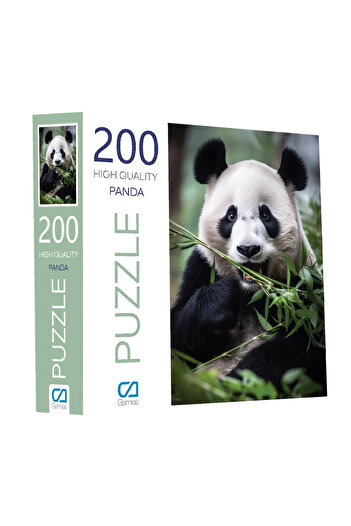 CA Games Panda 200 Pieces 2.2mm Thickness 34x48cm Professional Hobby Puzzle Puzzle Series