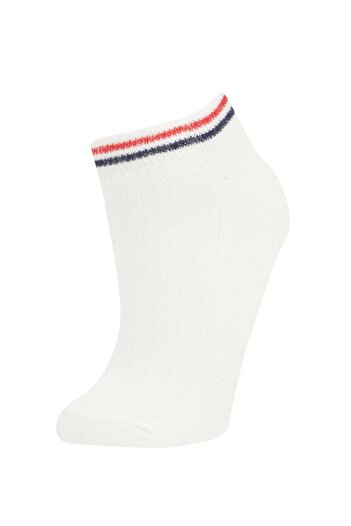 DeFacto Boy's 5-Piece Cotton Booties Socks C3641a8ns