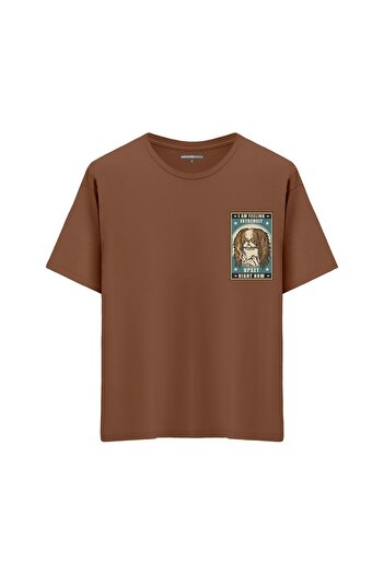 Mounte Bianca Unisex Feel Extremely Upset - Oversize T-shirt