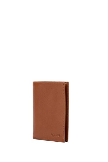 Tamer Tanca Men's Genuine Leather Tan Wallet Wallet