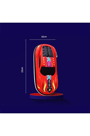 SYNOPE 3D Racing Car Pencil Case Pen Holder Large Capacity Wear Resistant Waterproof Pen Holder