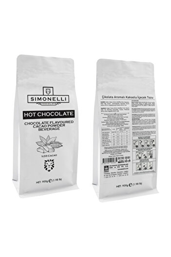 Simonelli Sıcak Çikolata Çikolata Aromalı 900g Paket