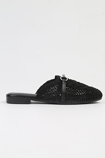Pierre Cardin ®   PC-53128 Μαύρες γυναικείες παντόφλες