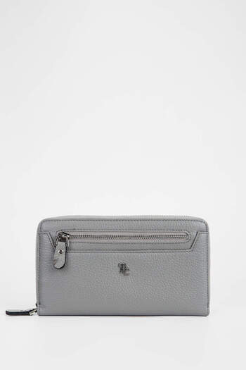 Tamer Tanca Women's Genuine Leather Gray Daily Wallet