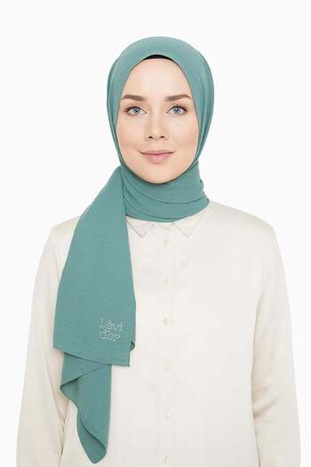 Levidor Mold Green Cazz Shawl