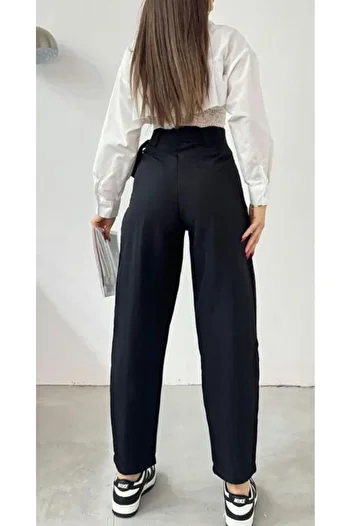 DENİZCE PARACHUTE FABRIC CARROT BAG BIRD LINKED PANT