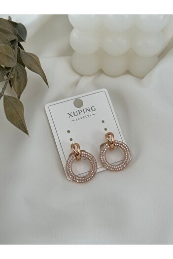 HERCY Xuping Model Zircon Stone Hoop Earrings| Mini Hoop Earrings