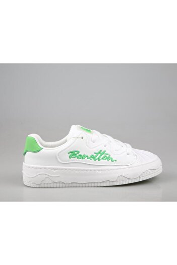 Benetton United Colors Of Benetton BNl-10102 Beyaz Yeşil Unisex Sneakers