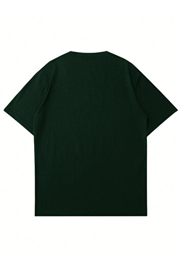 Mad&Calf Μπλουζάκι Unisex Face 2 Face Printed Crew Neck Oversize