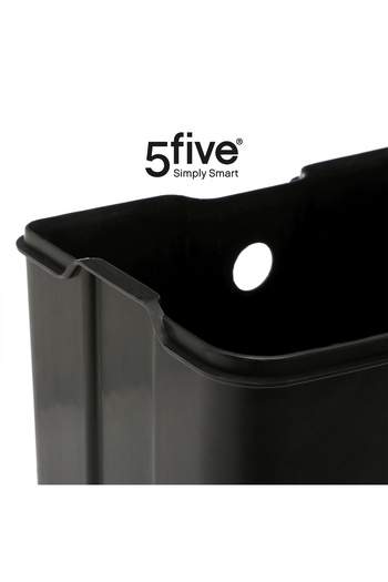 5FIVE Ariane - 6 Lt Rubbish Bin with Metal Pedal / Antrasite Gray