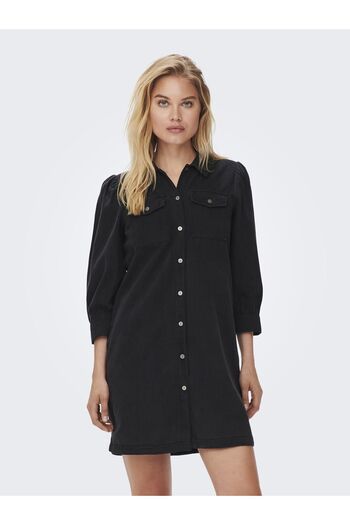 ONLY Jeanskleid Onlfelica Langes Kleid
