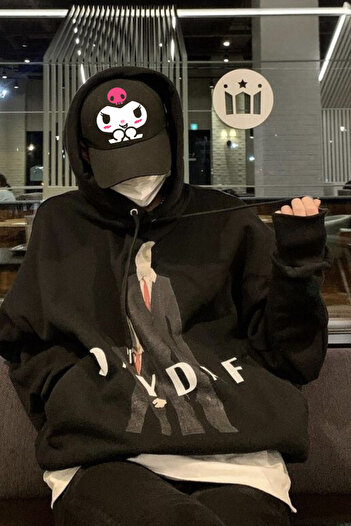 Touz Moda Kuromi Black Hat