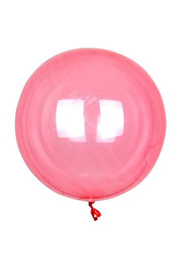 ELGALA TRANSPARENT BALLON 20 INCH (About 50 cm) 3 Pieces of Multi-Purpose Balloons That Can Be Embellished Inside