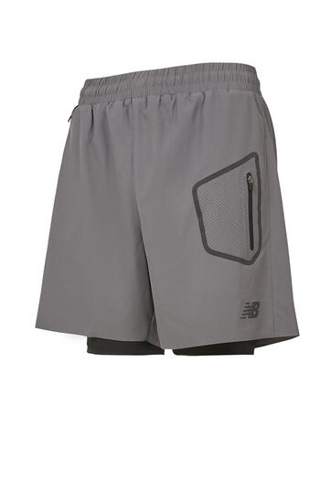 New Balance Lifestyle MNS1448-ANT Anthracite Men's Swim Shorts