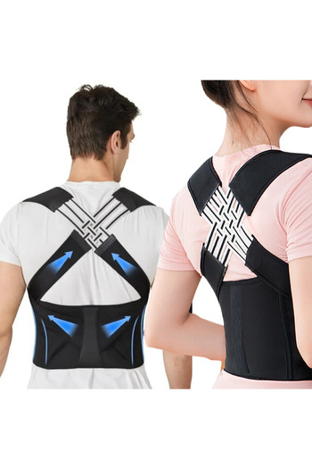Ankaflex Men's and Women's Unisex Upright Durus Corset - Anti Humpback, for Shoulder and Waist Back