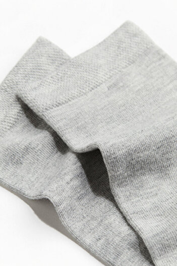 MEM SOCKS Комплект от 6 унисекс детски чорапи до глезена от бамбук