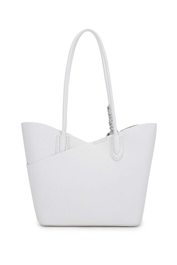 Tamer Tanca Women's Vegan White Handbag