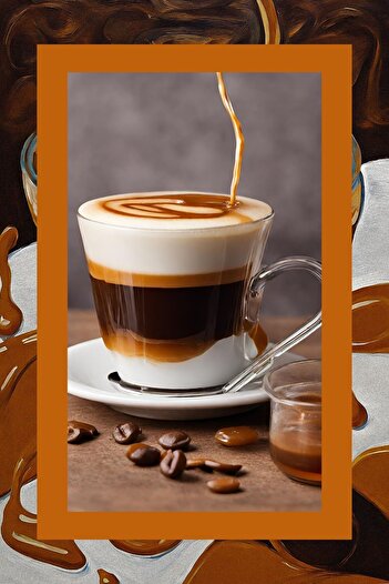 Mim and More Caramel Coffee - Karamel Aromalı Kahve Çekirdek Kahve, 200 gr