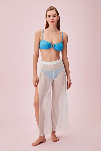 SUWEN Alice Tulle Beach Pants