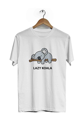 herotasarım Κοντομάνικο μπλουζάκι Koala Lazy - bll4458