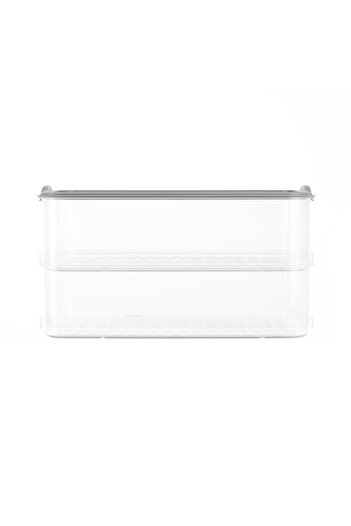 Gondol Transparent 3-Piece Storage Container, 1.6 Lt, Easy-To-Use and Practical Storage Solution