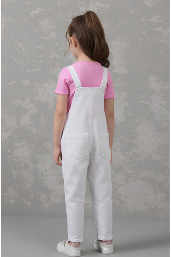 DMB BOYS & GIRLS ÇAREN KİDS -UNİSEX CHILDREN'S JUMPSUIT- 100% Cotton Gabardine Salopet (Body Not Included)