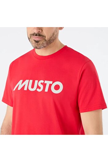 Musto M MUSTO ЛОГОТИП ЧОЛОВІЧА ФУТБОЛКА