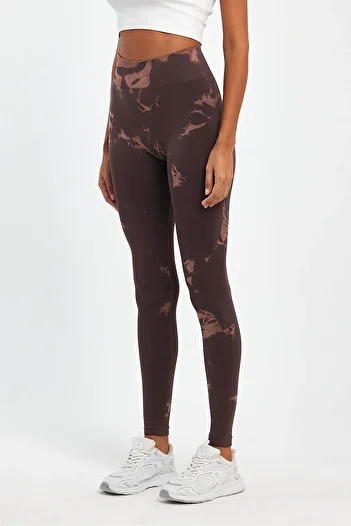 cervus Women's Seamless Push-Up Tie-Dye Leggings - Recovery Sports Leggings