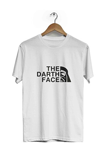 herotasarım Μπλουζάκι Darth Face με κοντό μανίκι - Bll4634