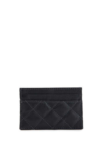 Tamer Tanca Unisex Genuine Leather Gray Card Holder