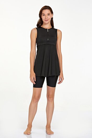 Remsa Mayo Zero Sleeve Semi Covered Swimsuit Arlet 3927 Black