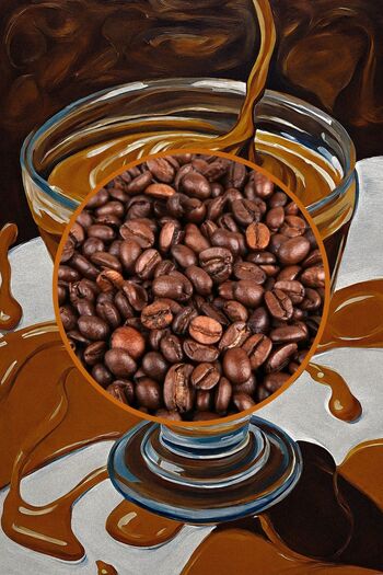 Mim and More Caramel Coffee - Karamel Aromalı Kahve Çekirdek Kahve, 200 gr