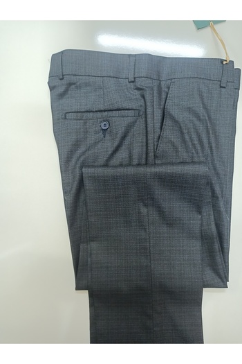 LAMPART Dobby Slimfit Canteks Fabric Trousers