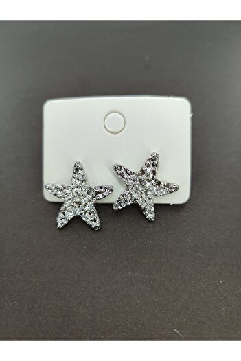 Candy Patterned Star Earrings