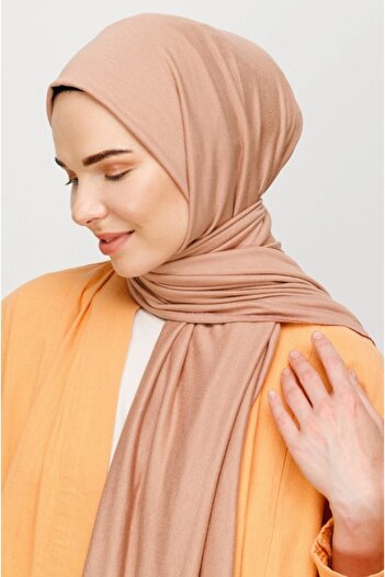 FRESCO SCARFS Hijab Hijab Combed Shawl Nude