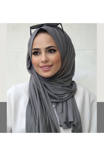 FRESCO SCARFS Hijab Hijab Combed Shawl Smoked