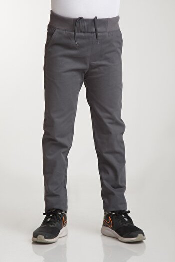 Haba Men's School Pants - Ribbed and Full Elastic, Primary-Secondary School