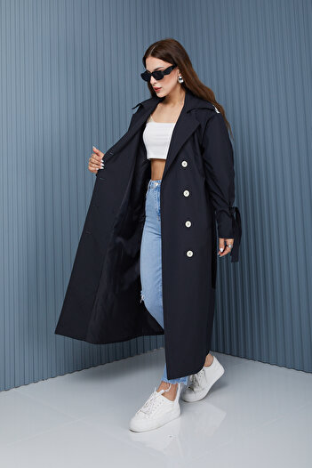 SahraAfra Design Oversize Trench Coat