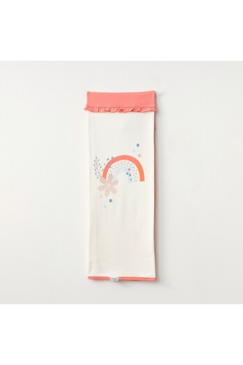 Aziz Bebe Coral Patterned Cotton Baby Blanket 80cmx90cm