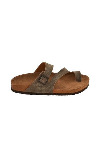 JustBow Παντόφλες Unisex Χακί