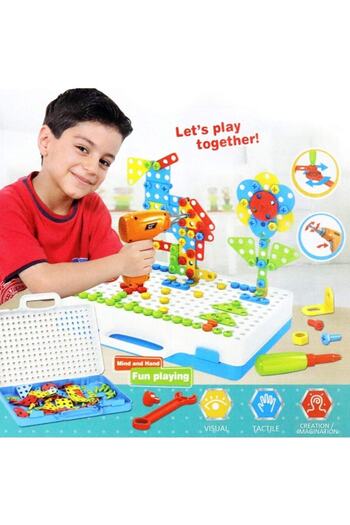BİRLİK TOYS 3d Matkaplı Creative Puzzle 198 10b Yb277839