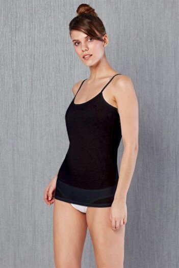Doreanse Women's Very Thin and Elegant 100% Cotton Fabric Rope Strap Tank Top