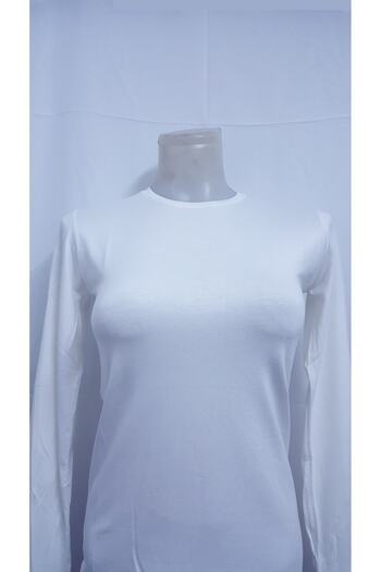 Ece Women's Crew Neck Long Sleeve Badi