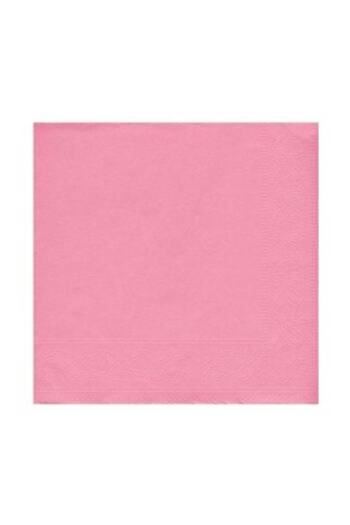 Çemrek Süs Parti Plain Pink Napkin 16pcs