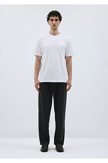 Mavi Flaming White Premium Basic T-Shirt κανονική εφαρμογή / κανονική εφαρμογή 0612151 -620