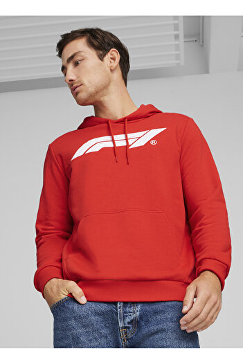 Puma Суитшърт, S, Червен